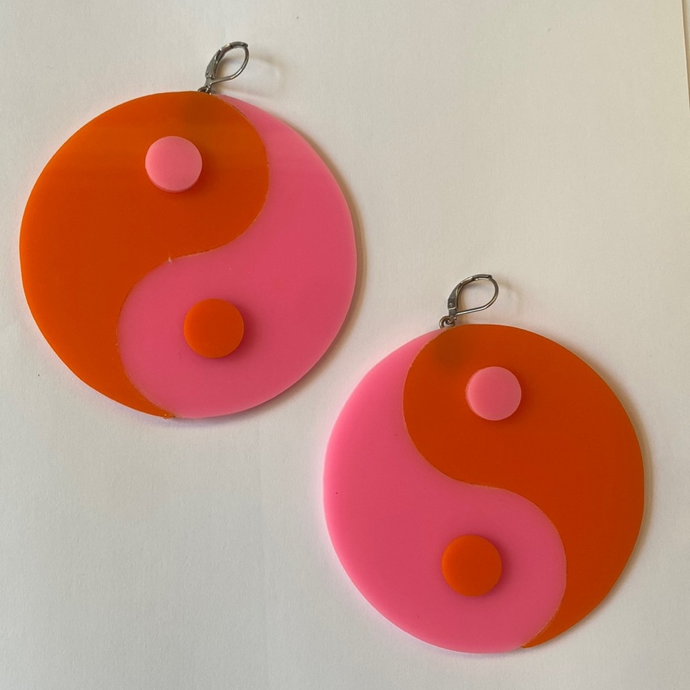 3.5” Vibe time marina fini earrings